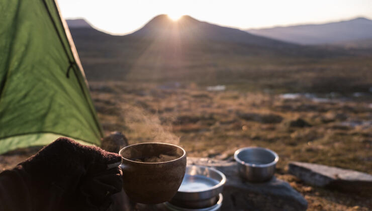 camp morning